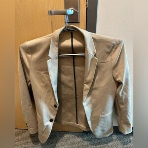 Zara crème blazer men’s large.
